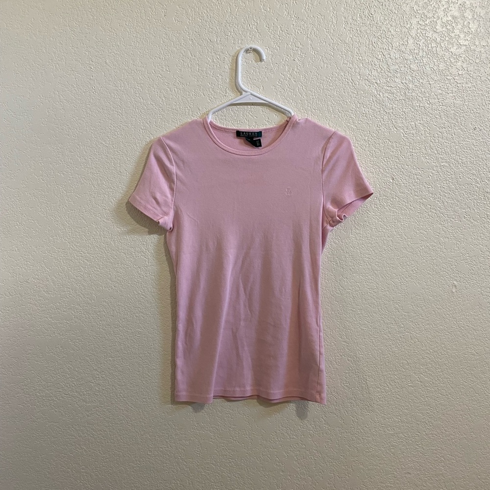 Pink Lauren Ralph Lauren top